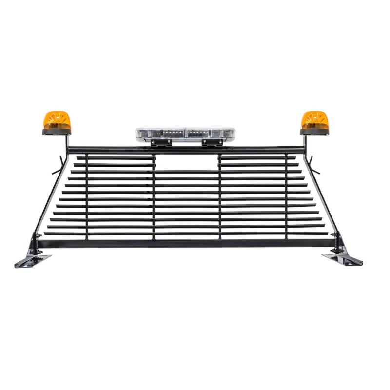 Westin 1999-2018 Chevrolet/Ford/GMC/Toyota Silverado/Sierra 1500/2500/3500 HD Headache Rack - Black - 57-8025