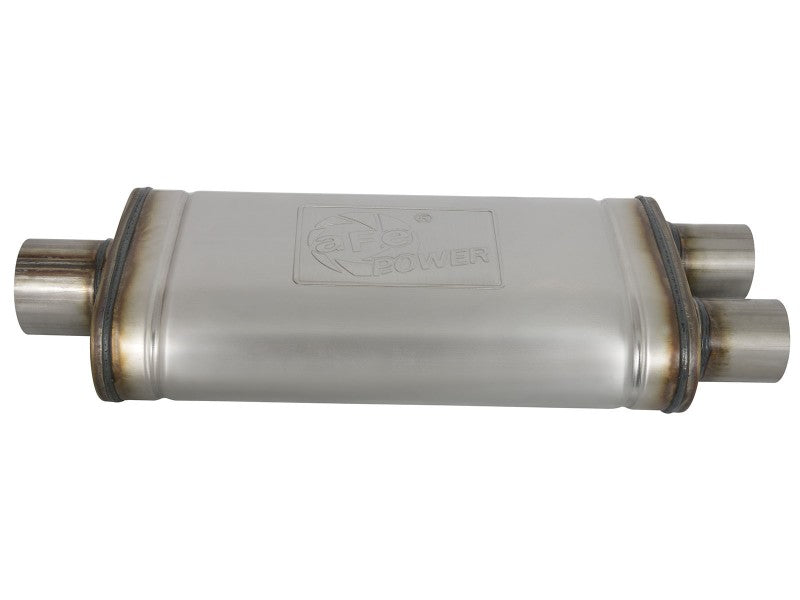 aFe Rebel 3in 409 SS Cat-Back Exhaust 2021 Ford F-150 V6 2.7L/3.5L (tt)/V8 5.0L w/ Polished Tips - 49-43128-P