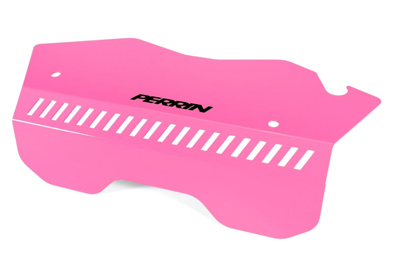 Perrin 2022+ Subaru WRX Pulley Cover - Hyper Pink - PSP-ENG-153HP