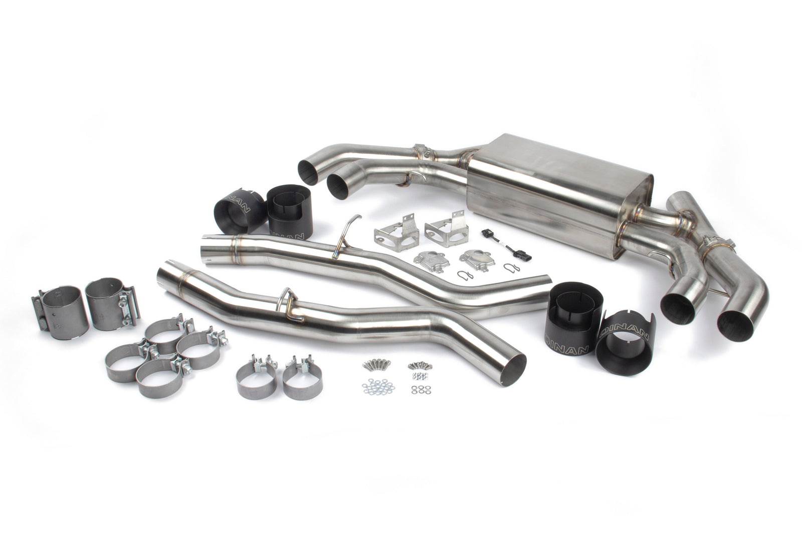 Dinan - Free Flow Axle-Back Exhaust - 2020-2025 BMW X3M/X4M - D660-0086-BLK