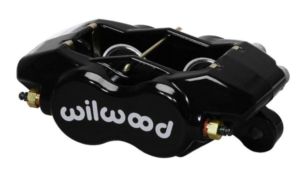 Wilwood Caliper-Forged DynaliteI-Black 1.75in Pistons .81in Disc - 120-13844-BK by Wilwood