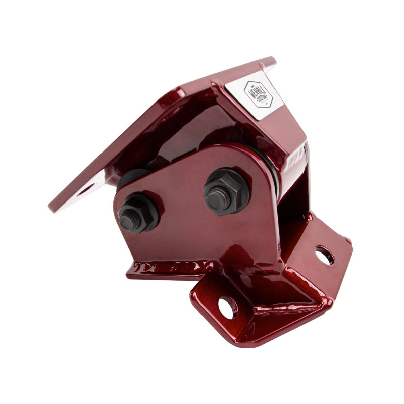 Wehrli 11-16 GM Duramax LML Heavy Duty Engine Mount - WCFab Red - WCF100160-RED