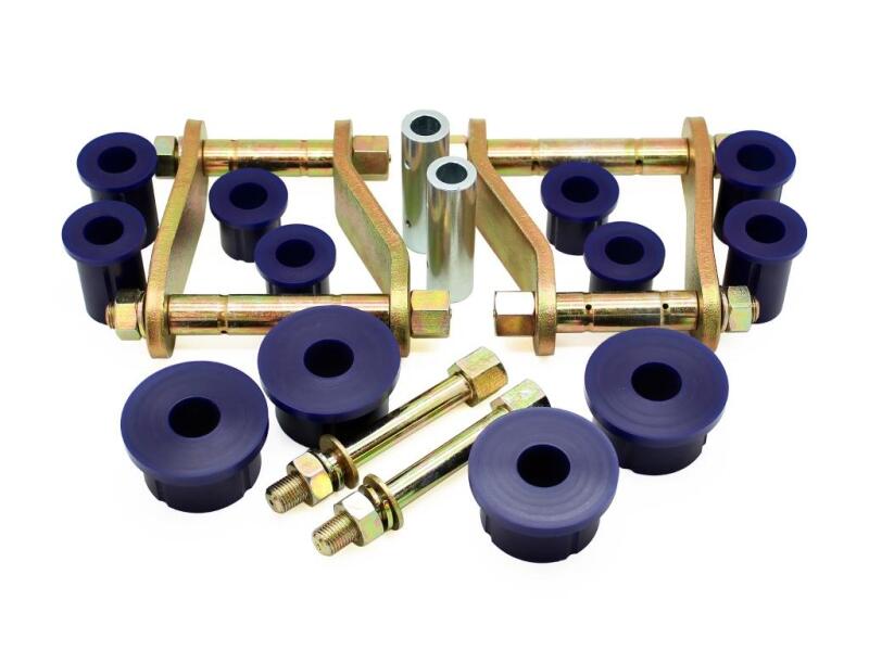 SuperPro - Rear Greaseable Pin, Shackle and Bushing Kit - KIT168SK for 2019-2026 Ford Ranger - front view