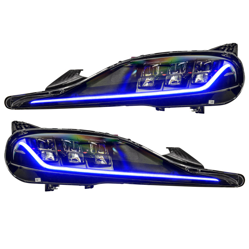 Oracle 20-21 Toyota Supra GR RGB+A Headlight DRL  Kit - ColorSHIFT w/ Simple Controller SEE WARRANTY - 1400-504