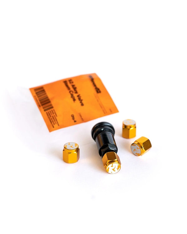 Fifteen52 Valve Stem Cap Set - Gold - 4 Pieces - 52-VALVE-PACK-GOLD by fifteen52