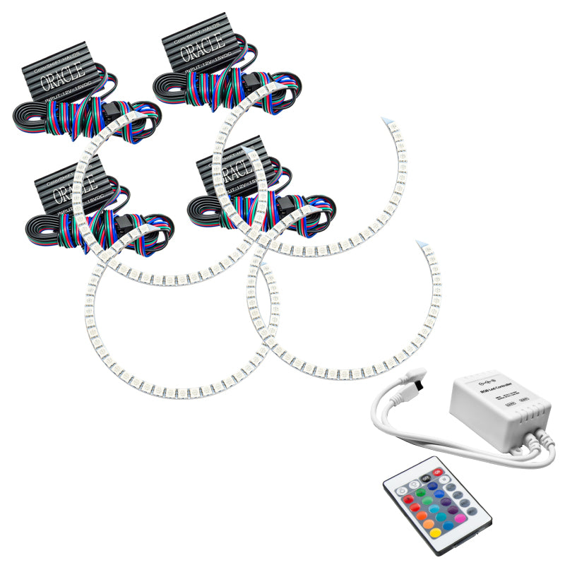 Oracle Chevrolet Avalanche 07-14 Halo Kit - ColorSHIFT w/ Simple Controller SEE WARRANTY - 2217-504