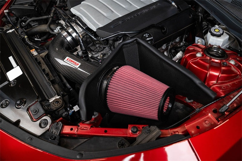 Corsa 16-24 Chevrolet Camaro SS 6.2L V8 Carbon Fiber Open Element Air Intake - Dry - 44018D