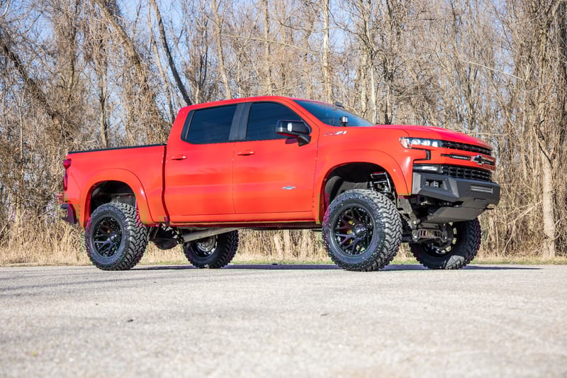 Rough Country - 95 Series Wheel - One-Piece - Gloss Black - 20x10 - 6x5.5 - -18mm - 95201812