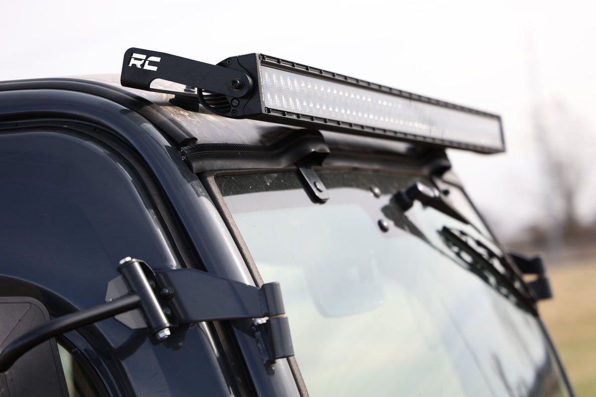 50&quot; Single Row LED Light Kit | Black Series | Front-Facing | Kubota RTV-X900/RTV-X1100