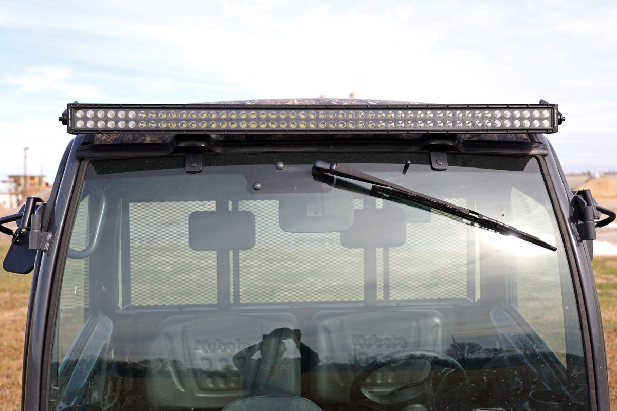 50&quot; Single Row LED Light Kit | Black Series | Front-Facing | Kubota RTV-X900/RTV-X1100