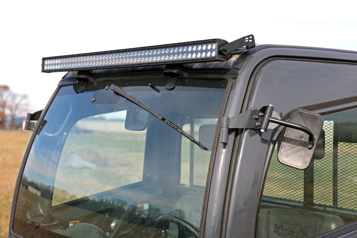 50&quot; Single Row LED Light Kit | Black Series | Front-Facing | Kubota RTV-X900/RTV-X1100