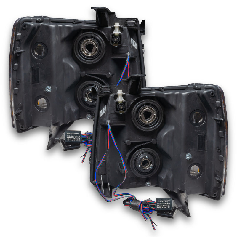 Oracle 07-13 Chevrolet Silverado SMD HL - Square - ColorSHIFT w/ BC1 Controller SEE WARRANTY - 8188-335