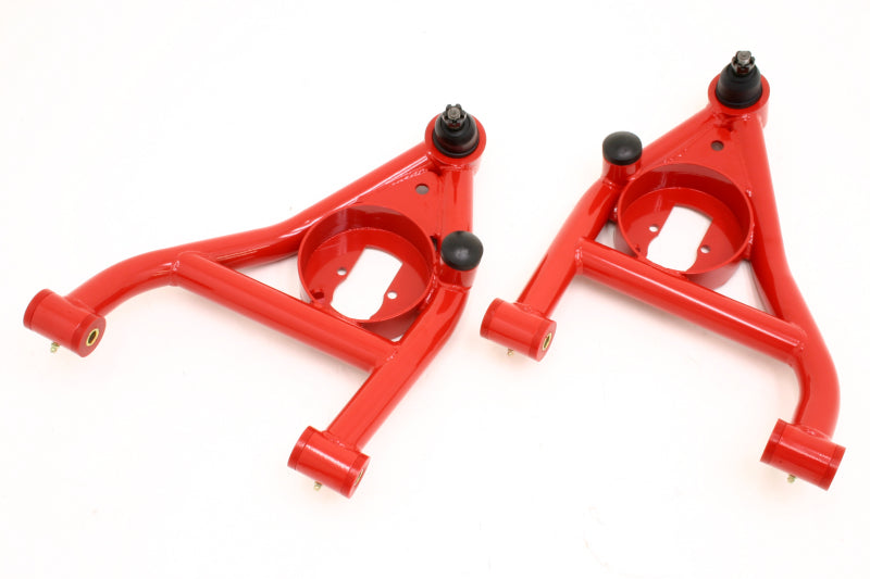 BMR 67-69 1st Gen F-Body Lower A-Arms Non-Adj. Rear Bump Stops (Polyurethane) - Red - AA009R