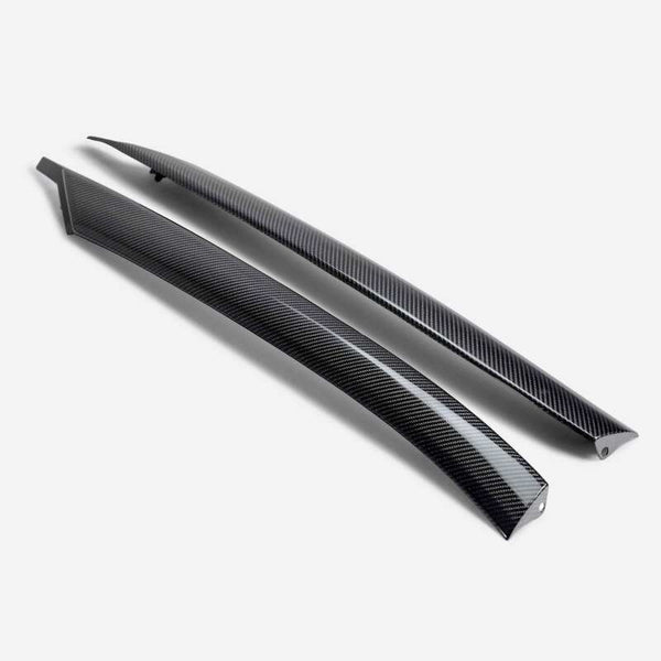 Anderson Composites 20-23 Corvette C8 Stingray Carbon Fiber Pillars Covers (Pair) - AC-PB20CHC8 by Anderson Composites - angl