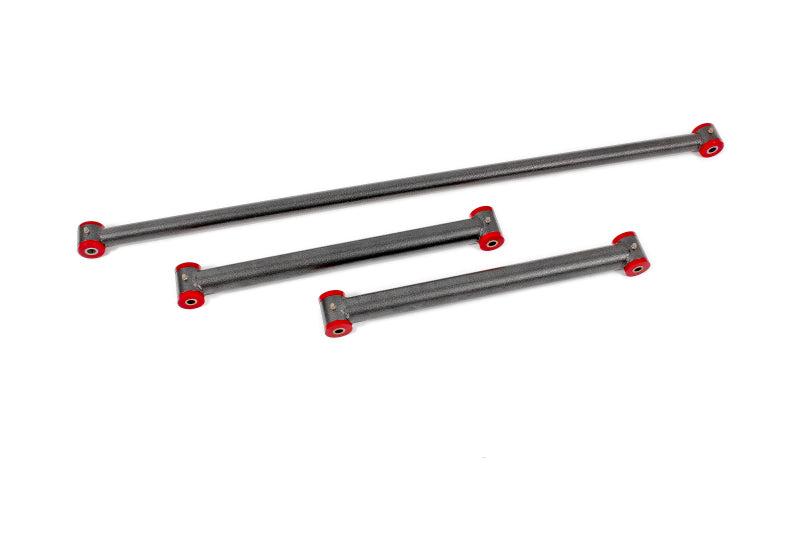 BMR 82-02 3rd Gen F-Body Non-Adj. Rear Suspension Kit Poly (Polyurethane) - Black Hammertone - RSK031H