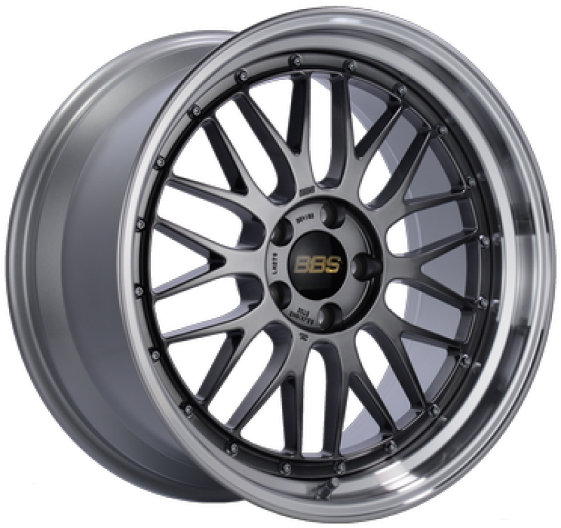 BBS LM 18x10.5 5x108 ET35 CB65 Diamond Black Wheel - LM123DBPK by BBS