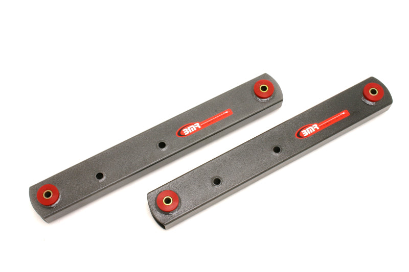 BMR 78-87 G-Body Non-Adj. Boxed Lower Control Arms (Polyurethane) - Black Hammertone - BCA003H for 1978-1987 Buick Regal - fr