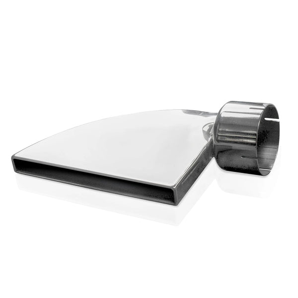 Stainless Works - Boxxter Style Polished Exhaust Tip 304 Stainless Steel - 801300
