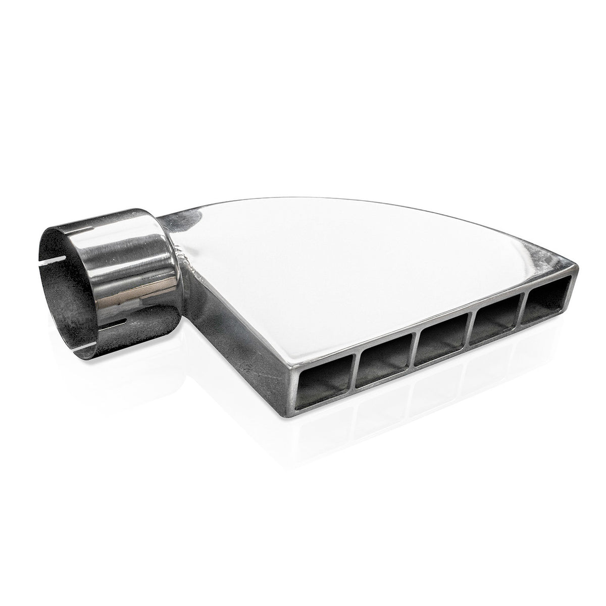 Stainless Works - Boxxter Style Polished Exhaust Tip 304 Stainless Steel - 811250