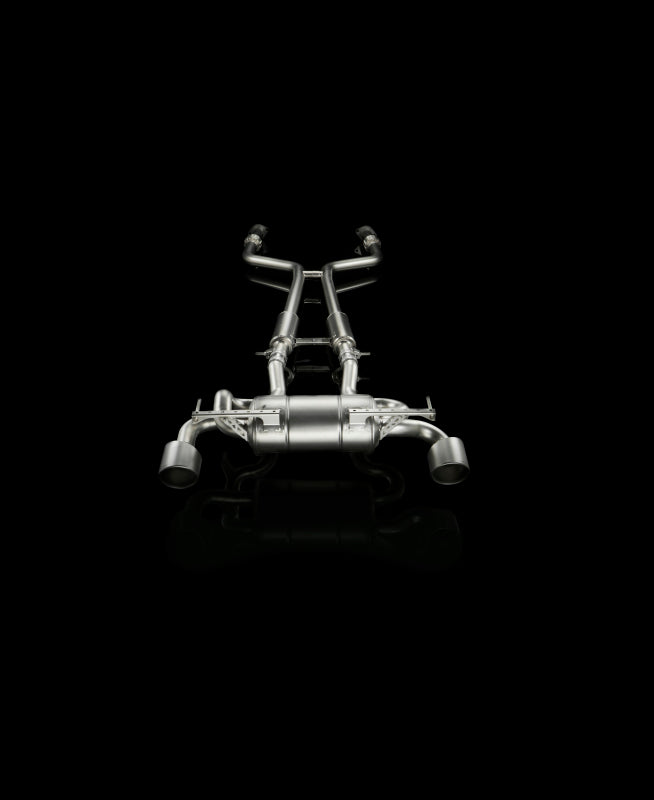 Akrapovic 09-17 Nissan 370Z Evolution Line Cat Back (SS) (Req. Tips) - ME-NI/SS/1