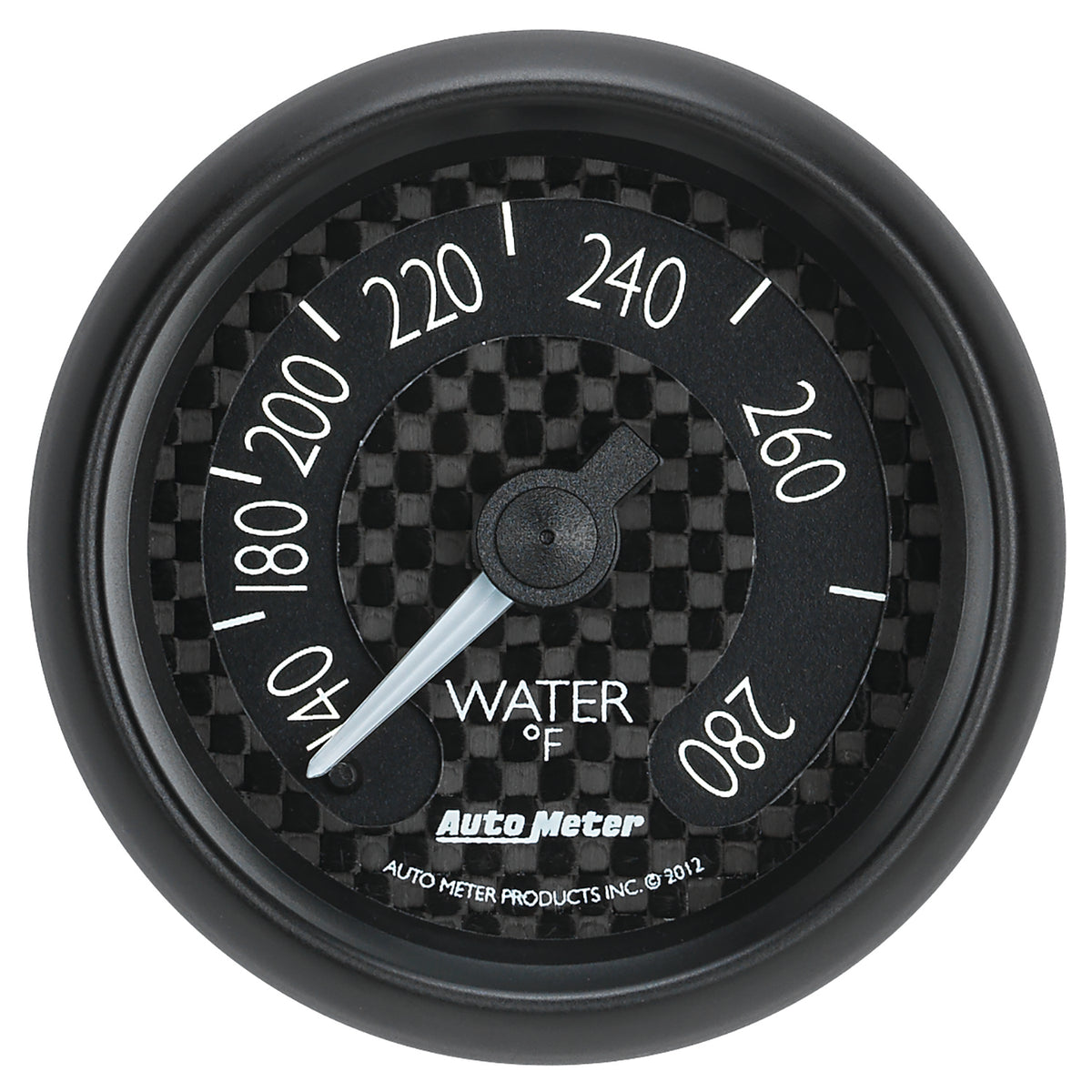 Autometer GT Series 52mm Mechanical 140-280 Deg F Water Temperature Gauge - 8031