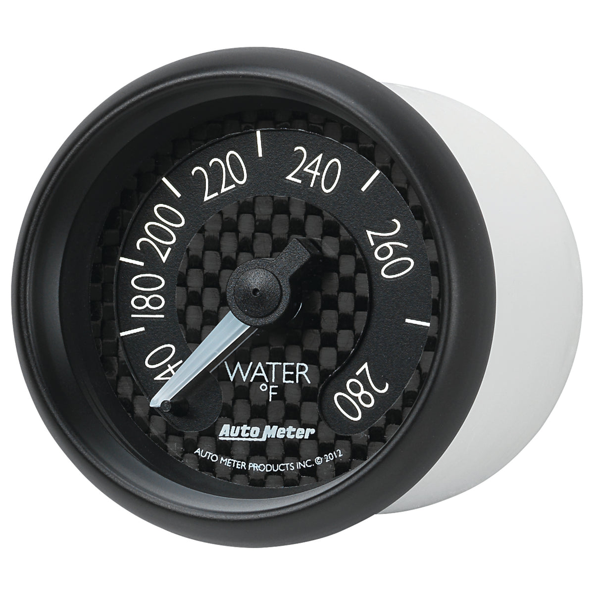 Autometer GT Series 52mm Mechanical 140-280 Deg F Water Temperature Gauge - 8031