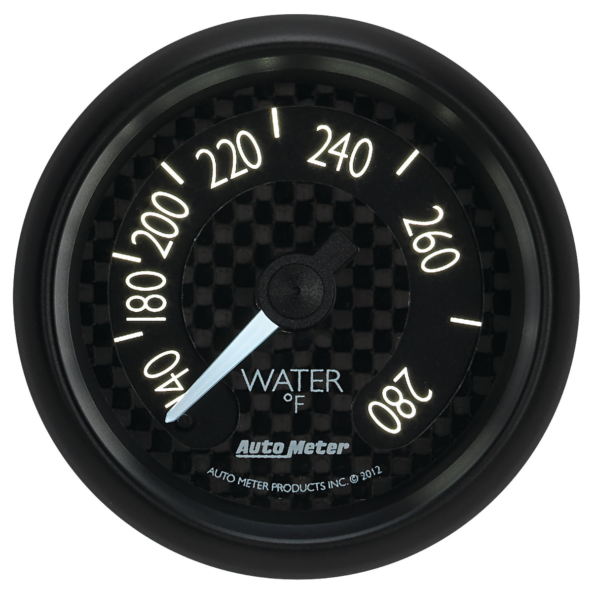 Autometer GT Series 52mm Mechanical 140-280 Deg F Water Temperature Gauge - 8031