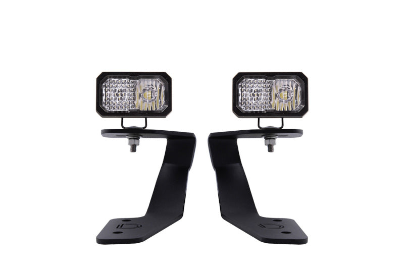 Diode Dynamics 18-21 Subaru Crosstrek Stage Series 2in LED Ditch Light Kit - Pro White Combo - DD6564