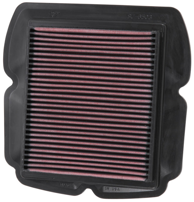 K&amp;N 03-09 Suzuki SV650/S / 03-07 SV1000/S Replacement Air Filter - SU-6503