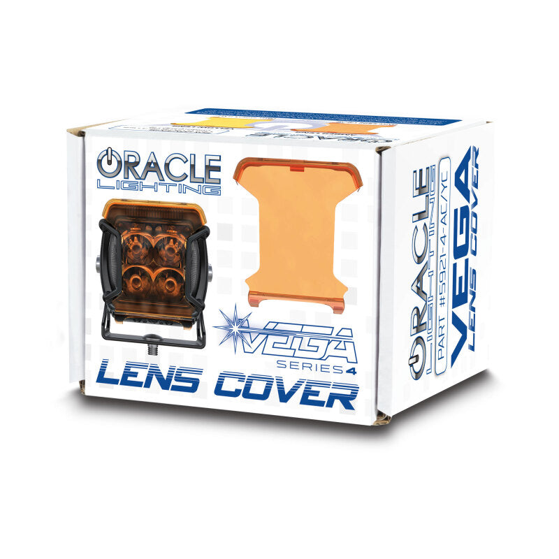Oracle VEGA Series 4 Amber Lens Covers (Snap Fit) - 5921-4-AC