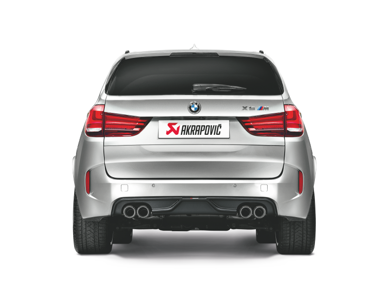 Akrapovic 15-17 BMW X5M (F85) Rear Carbon Fiber Diffuser - Matte - DI-BM/CA/2