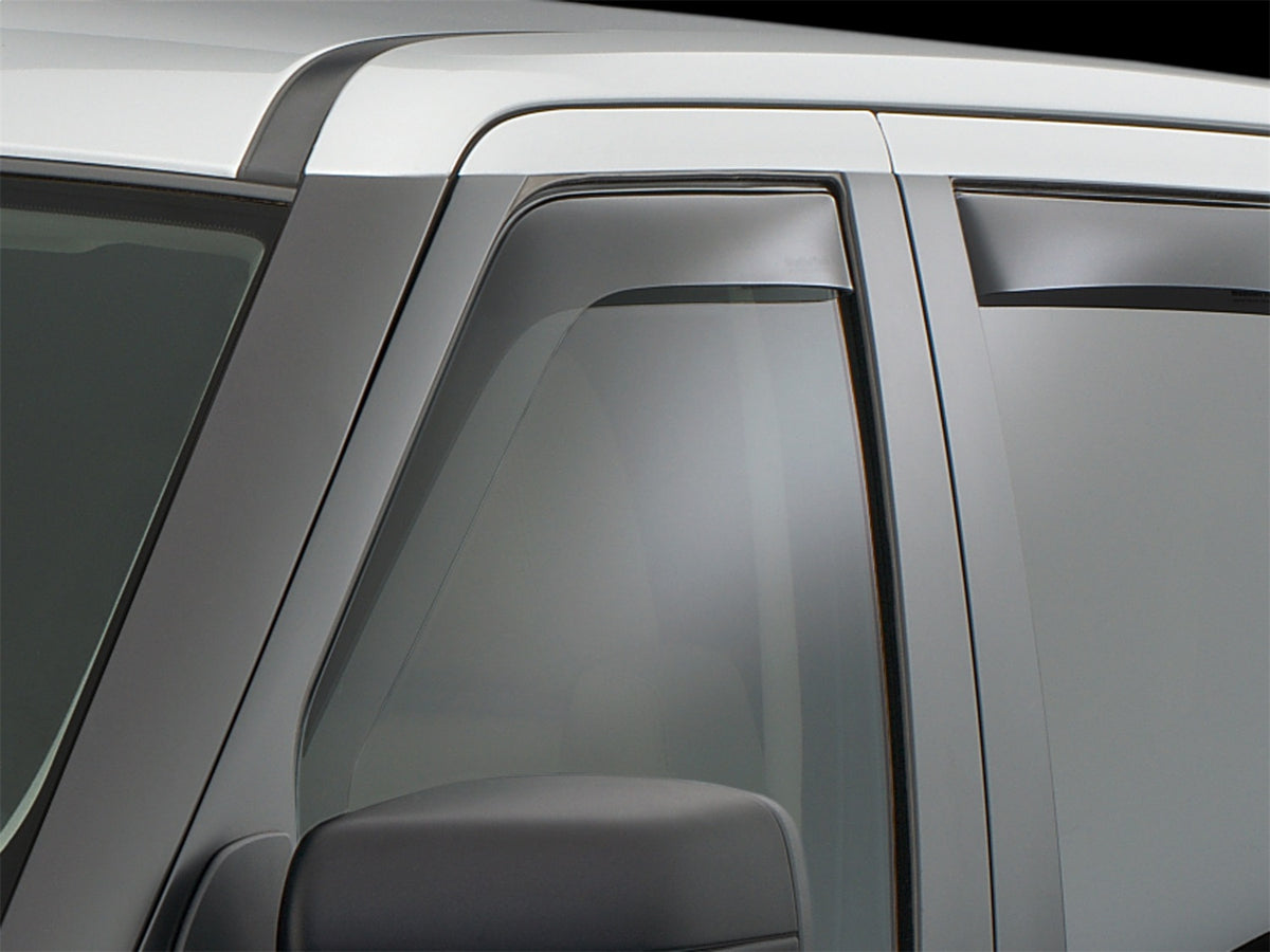 Weathertech - Side Window Deflector - Front Dark Tint 06-10 Rover Range Rover Sport - 80409