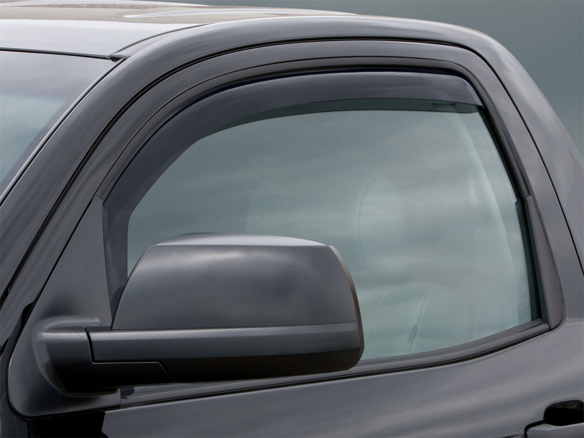 Weathertech - Side Window Deflector - Rear Dark Tint 07-21 Toyota Tundra - 83450IM