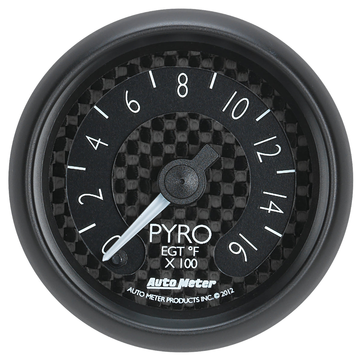 Autometer GT Series 52mm Full Sweep Electronic 0-1600 Deg F EGT/Pyrometer Gauge - 8044