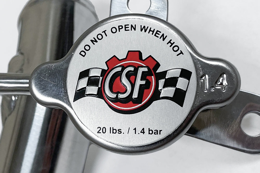 CSF 13+ BRZ / 13-20 Toyota 86 / 22+ GR86 Aluminum Filler Neck w/ High Pressure Radiator Cap - 8044