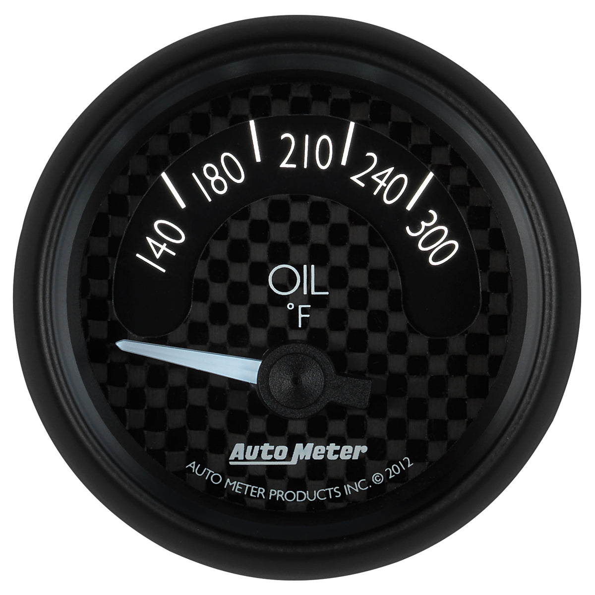 Autometer GT Series 52mm Short Sweep Electronic 140-300 Deg F Oil Temperature - 8048