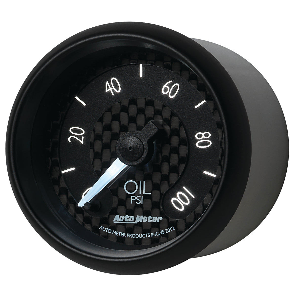 Autometer GT Series 52mm Full Sweep Electronic 0-100 PSI Oil Pressure Gauge - 8053