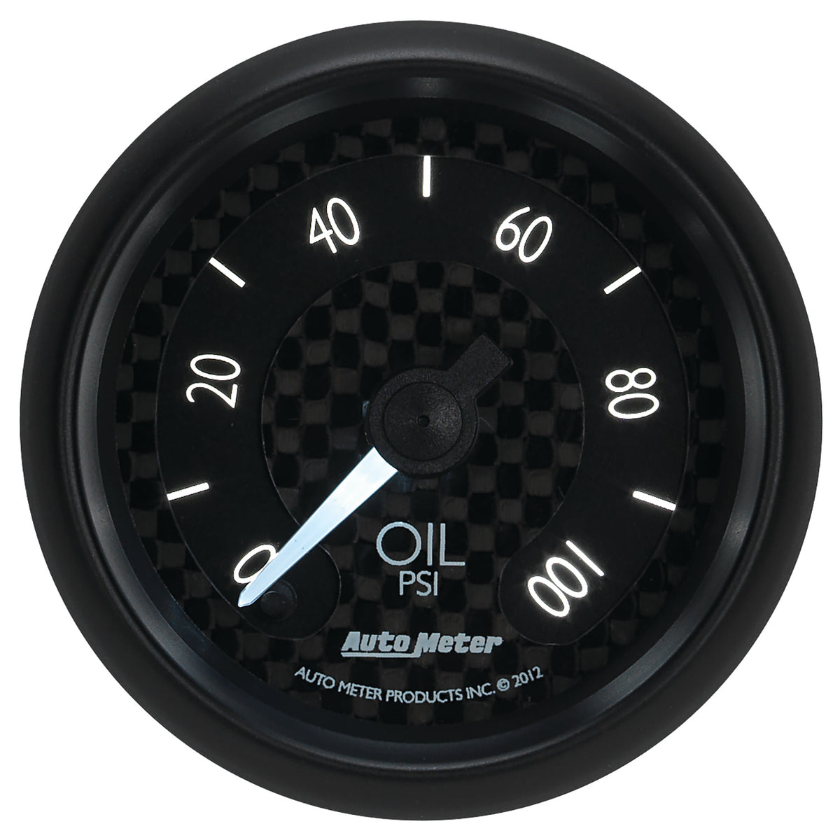 Autometer GT Series 52mm Full Sweep Electronic 0-100 PSI Oil Pressure Gauge - 8053