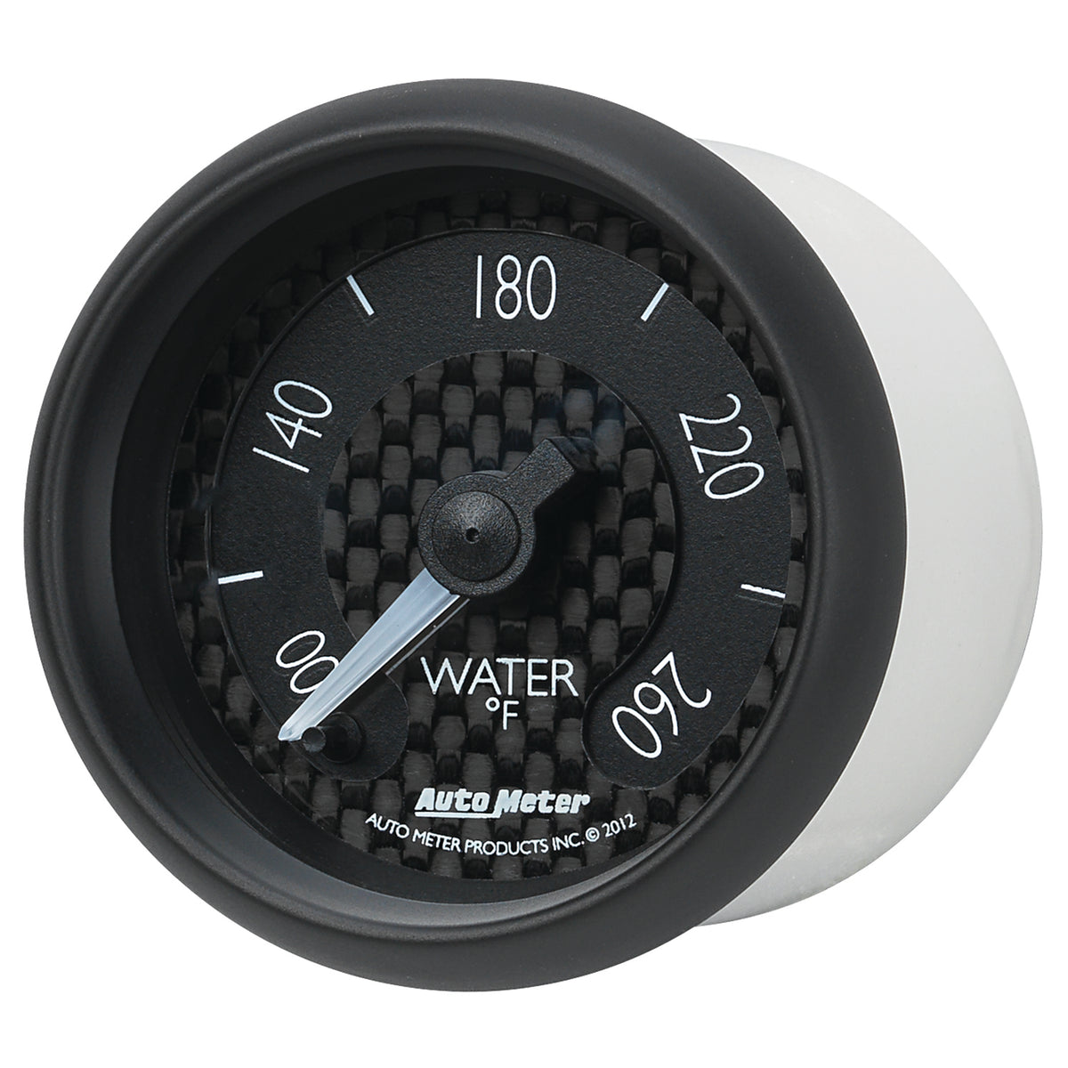 Autometer GT Series 52mm Full Sweep Electronic 100-260 Deg F Water Temperature Gauge - 8055