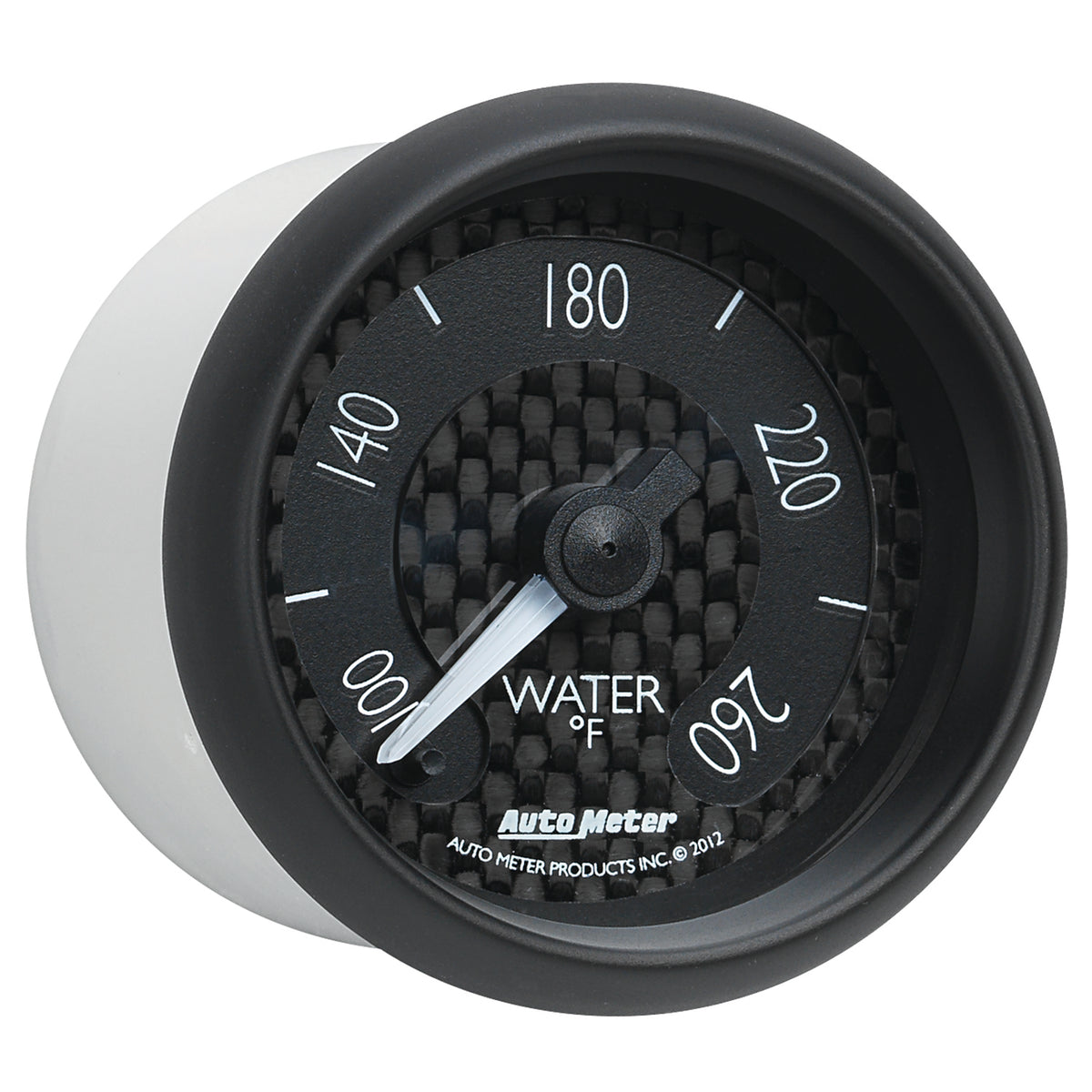 Autometer GT Series 52mm Full Sweep Electronic 100-260 Deg F Water Temperature Gauge - 8055