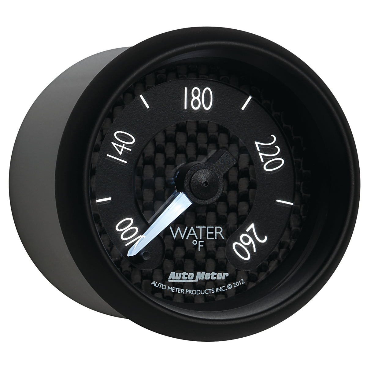 Autometer GT Series 52mm Full Sweep Electronic 100-260 Deg F Water Temperature Gauge - 8055