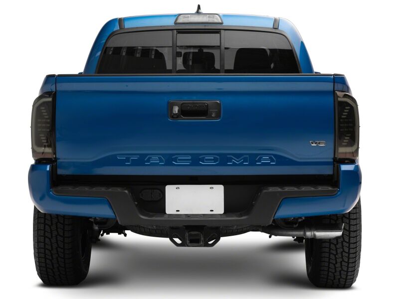 Raxiom 16-23 Toyota Tacoma LED Tail Lights- Black Housing- Clear Lens - TT15696 - side view