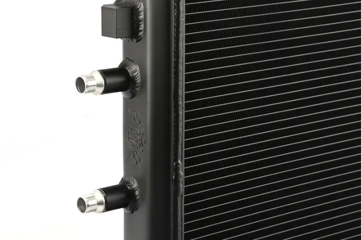 CSF 2014+ BMW M3/M4 (F8X) Front Mount Heat Exchanger w/Rock Guard - Black - 8075V