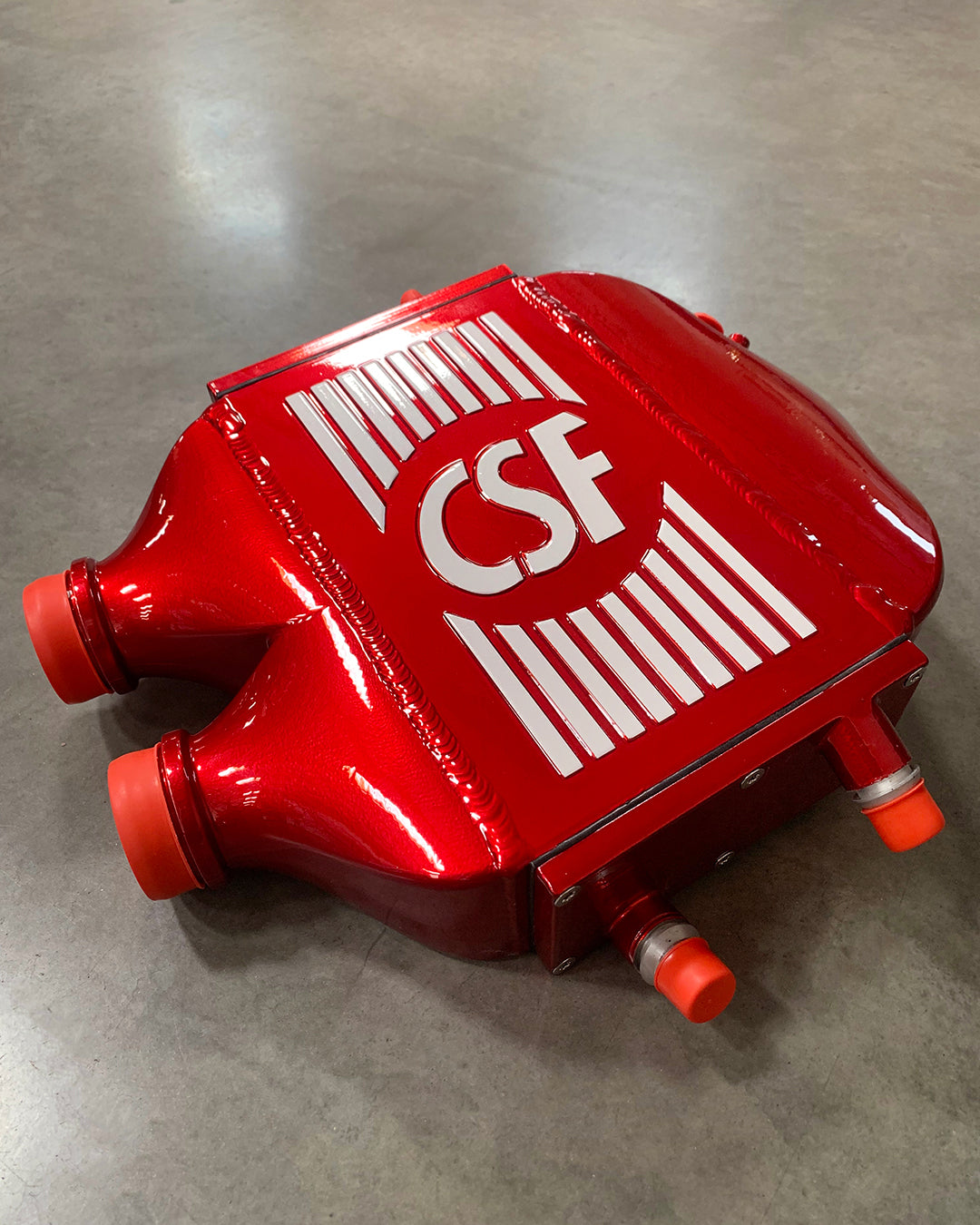 CSF 2014+ BMW M3/M4 (F8X) Top Mount Charge-Air-Cooler - Space Grey - 8082SG
