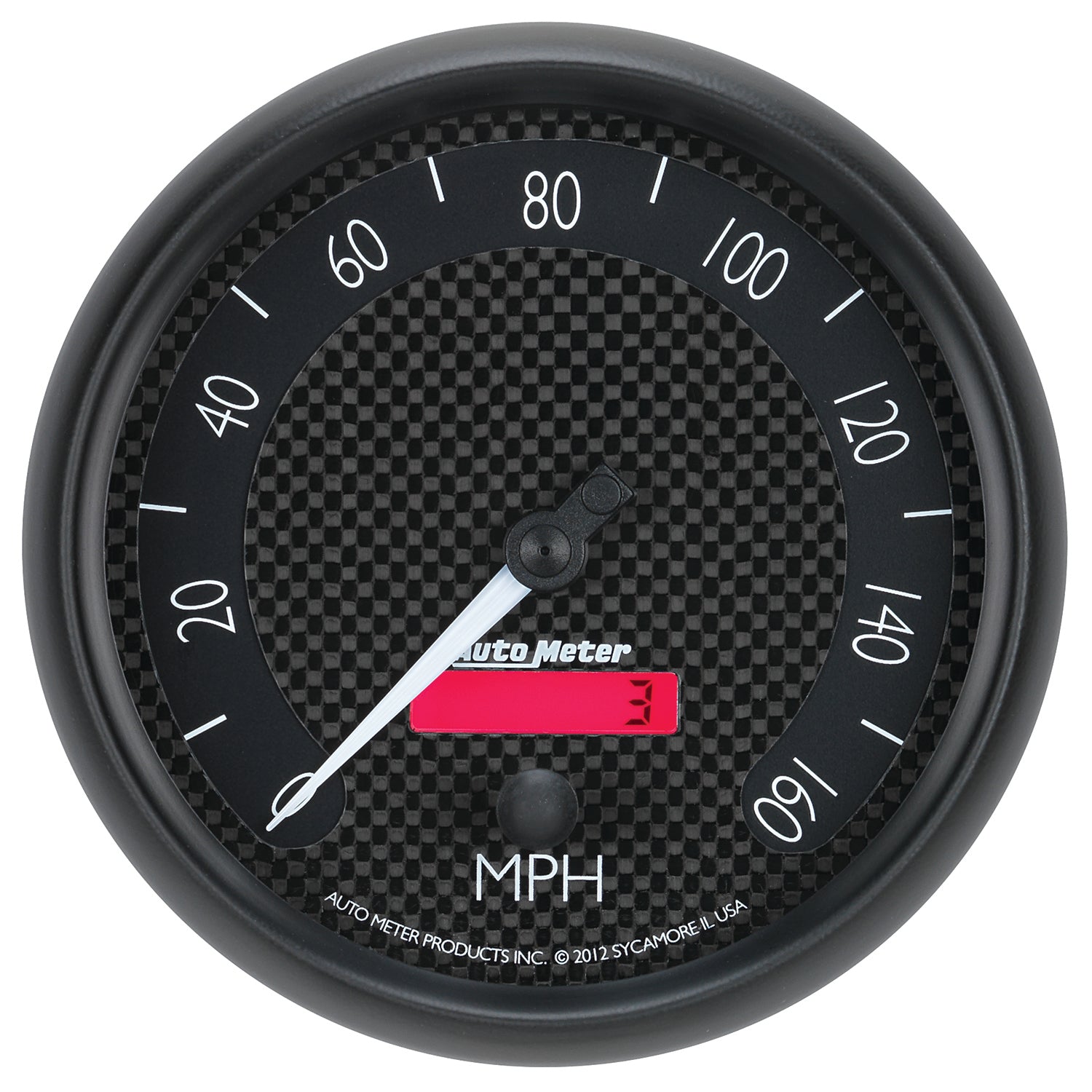 Autometer GT Series 5in In Dash 0-160 MPH Electronic Programmable Speedometer - 8089