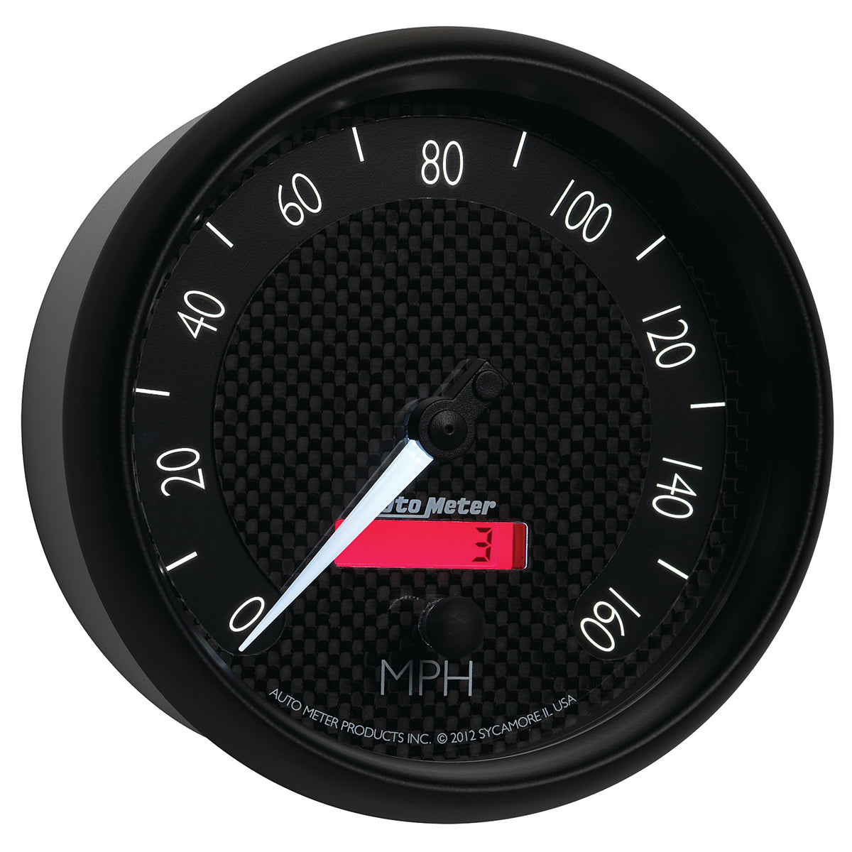 Autometer GT Series 5in In Dash 0-160 MPH Electronic Programmable Speedometer - 8089