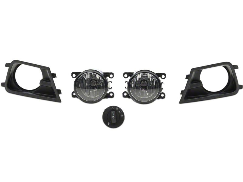Raxiom 10-12 Ford Mustang V6 OE Style Fog Lights - 68120 - front view
