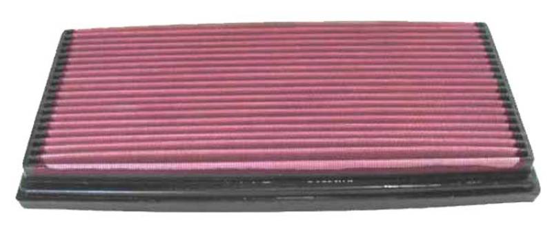 K&N Replacement Panel Air Filter for Citroen/Peugeot/Fiat/Lancia/Rover/Perodua - 33-2539 for 1989-1991 Peugeot 405 - front vi