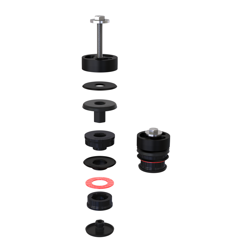S&B Body Mount Kit For 1966-1977 Ford Bronco - 81-1012