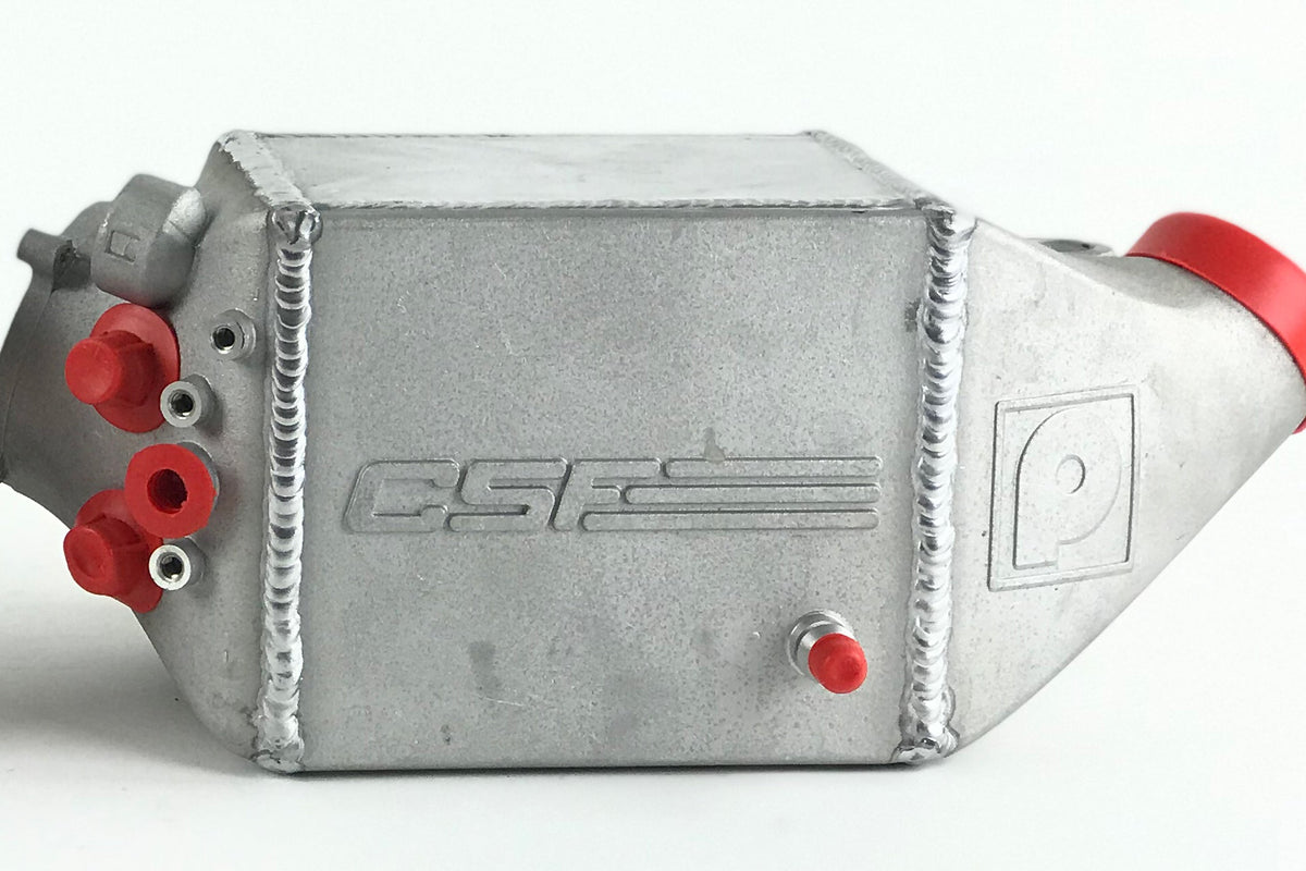 CSF 12-16 BMW M5 (F10) / 12-18 BMW M6 (F06/F12/F13) Twin Charge-Air-Cooler Set - Anodized Red - 8109AR
